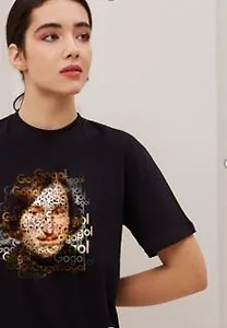 Футболка Гоголь фото-буквы р.S