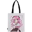 Сумка-шоппер Аниме Девушка с бантиком ,Сёдзё, цветная 40см.*32см. — 2910444 — 1