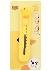 Нож канцелярский 9мм "Утенок" пласт. корпус, инд. уп. Centrum