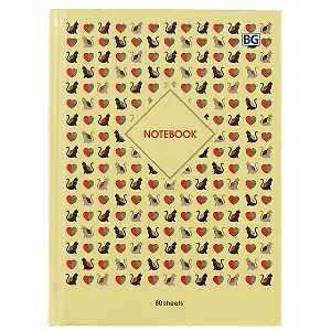 Записная книжка «Cat & dog pattern», 80 листов, А6