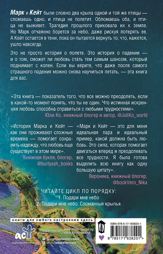 Книга Подари мне небо. Сломанные крылья (Айлин Грин) — 2