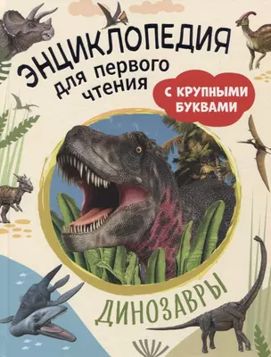 Динозавры. Энциклопедия для первого чтения с крупными буквами — 2952913 — 1