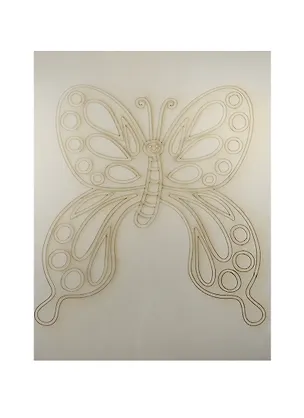 Трафарет Бабочка (А3) (438) (Г02) (упаковка) 2535349