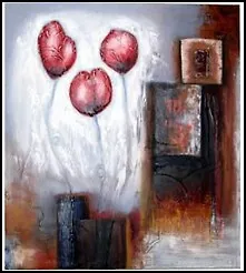 Картина-репродукция без рамки Цветы... (21174) (60х60) 2313370