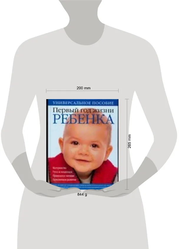 Книга Первый год жизни ребенка. Материнство. Уход за младенцем. Правильное питание. Гармоничное развитие: Универсальное пособие () — 2