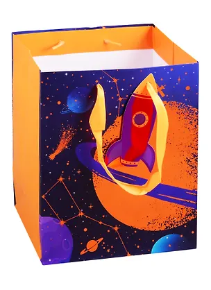 Пакет подарочный "Космос", А5 256435