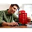 21347 Конструктор LEGO Ideas Красная лондонская телефонная будка, 1460 деталей, возраст 18+ (в наборе со светящимся кубиком, с 3 мм. LED-диодом и батарейками 2xLR41 1,5V, включены в комлект) — 3165440 — 3