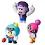 Коллекционная фигурка Brawl Stars, Фрэнк, Тара и Мистер Пи, (5см), (BRW2020D) — 3086939 — 2