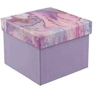 Подарочная коробка «Пурпурные разводы», маленькая