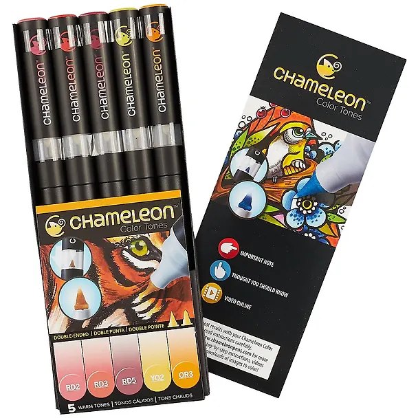 Маркеры Chameleon, Warm Tones», 5 штук 248023 — 4