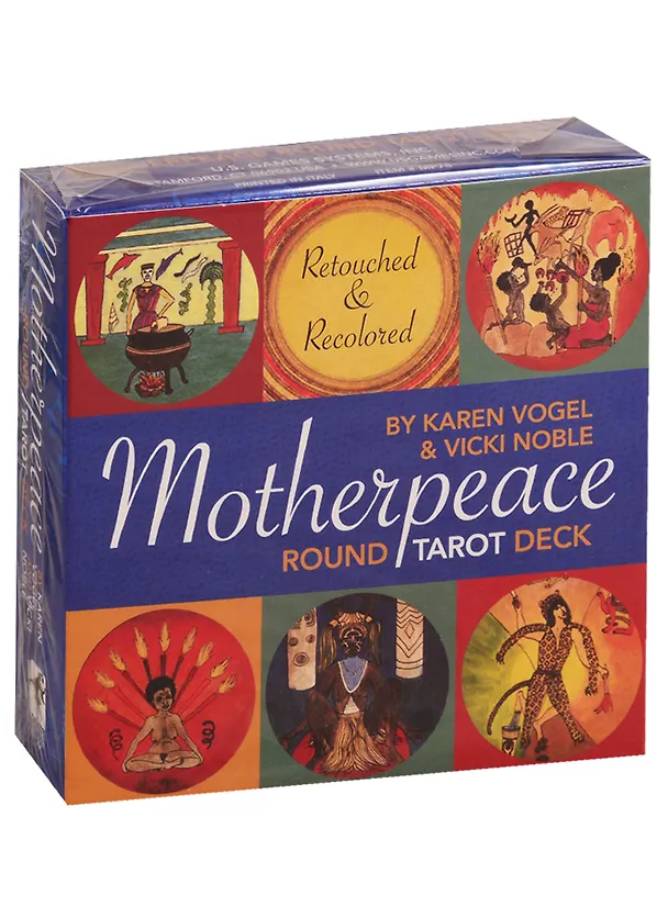 Книга Motherpeace Round Tarot Deck (78 карт + инструкция) () — 1