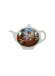 Подставка-блюдце под чайные пакетики Ангел (TB-Angel) (фарфор) Gift'n'Home