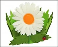 Корзина войлочная Ромашка (000095) 2331526