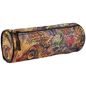 Пенал-тубус "Павлин", ткань, ассорти