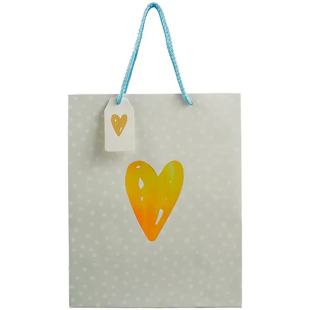 Пакет А4 32*26*13 Golden Hearts жен., бум.мат.ламинат, ассорти 256857 — 2