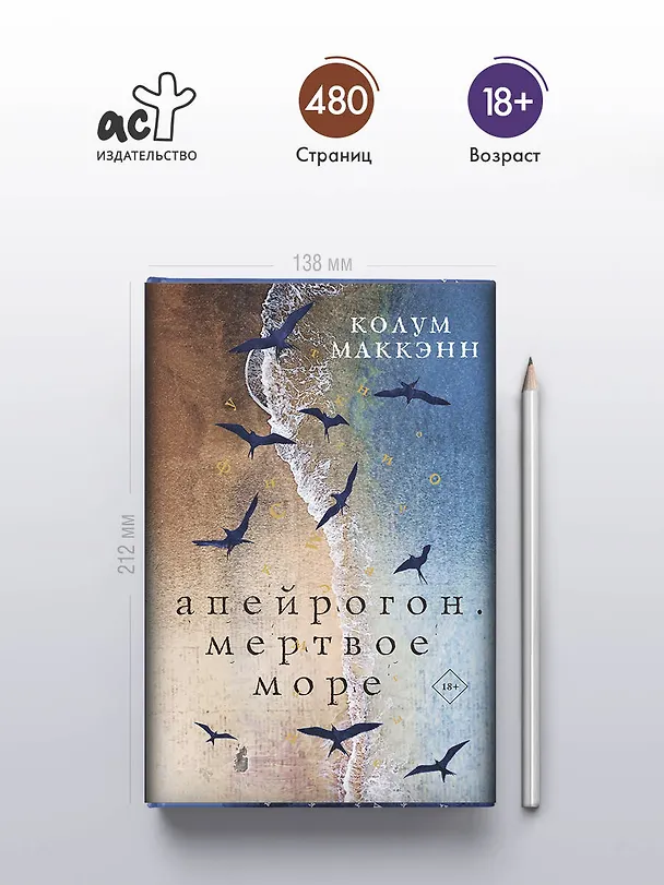 Книга Апейрогон. Мертвое море (Колум Маккэнн) — 6