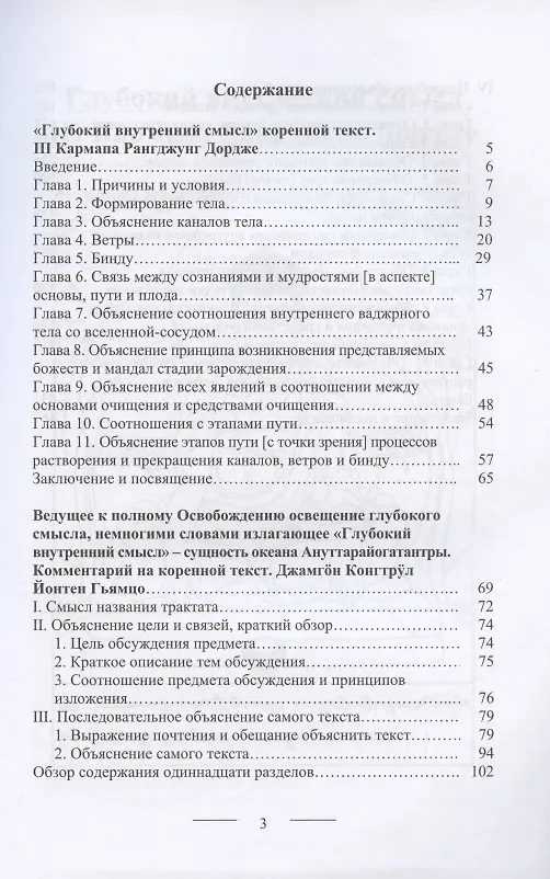 Книга Глубокий Внутренний Смысл III Кармапы Рангуджанга Дордже () — 2