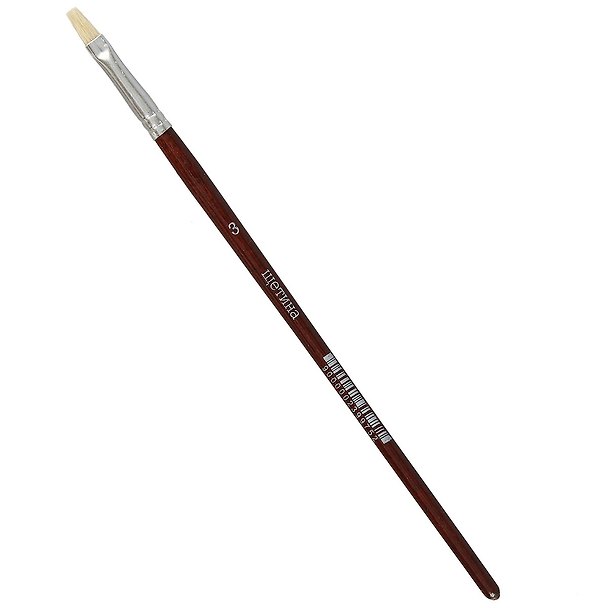 Кисть щетина, плоская, № 3 239975 — 1