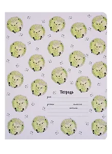 Тетрадь в клетку Феникс+, "Зверята-колобки", 12 листов, в ассортименте