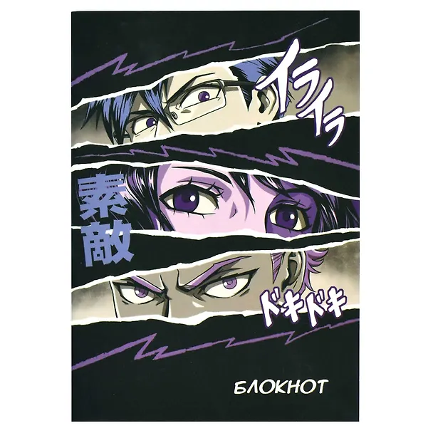 Записная книжка «Взгляд» А6, 40 листов, Феникс+ 3009797 — 1