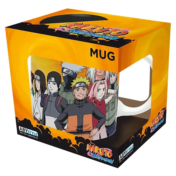 Кружка в подарочной упаковке Naruto Ninjas de Konoha (Наруто) (керамика) (320 мл) 2943246 — 2