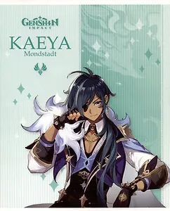 Тетрадь в клетку Premiere Publishing, Genshin Impact, 24 листа