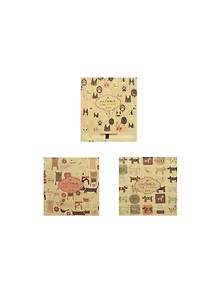 Блок для записи "Осень" 150л 10*11см, карандаш, ассорти, Haich