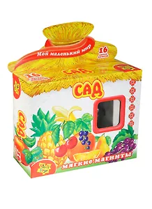 Игровой набор, ТМ Vladi Toys, Игра на магнитах «Сад», Мультиколор