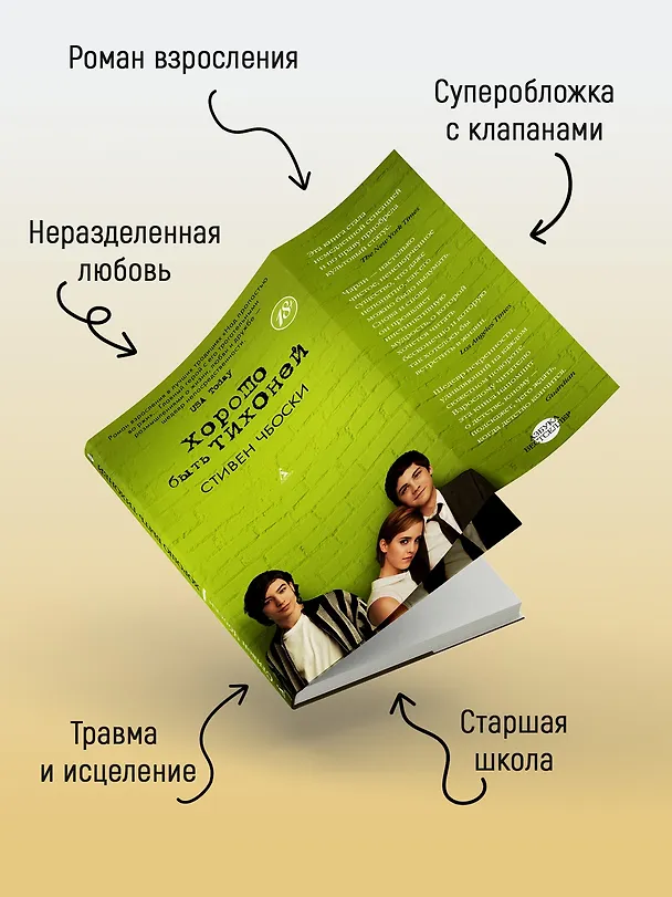 Книга Хорошо быть тихоней (Стивен Чбоски) — 6