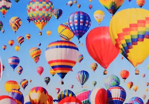 Алмазная мозаика ТМ Рыжий кот 30*40 (класс) полное заполнение c подрамником Воздушные шары FC058