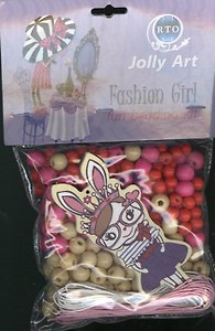 Набор для создания украшений из деревянных бусин Jolly Art (WBS.003A) (упаковка)