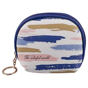 Косметичка Акварельные полоски(PU)(11х3)(ПВХ бокс)