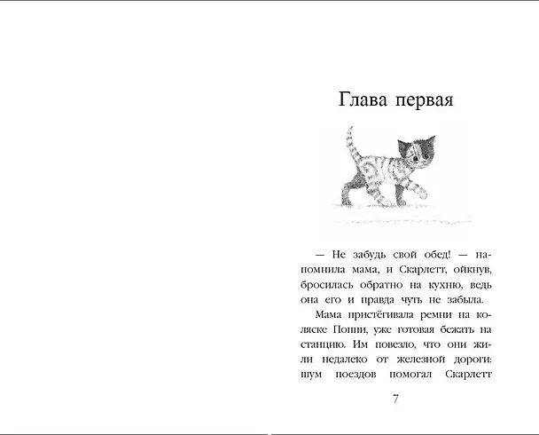 Книга Котенок Бусинка, или Друг с железной дороги (выпуск 49) (Холли Вебб) — 11