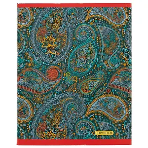 Тетрадь в клетку Unnika, "Золотой орнамент", 48 листов, в ассортименте