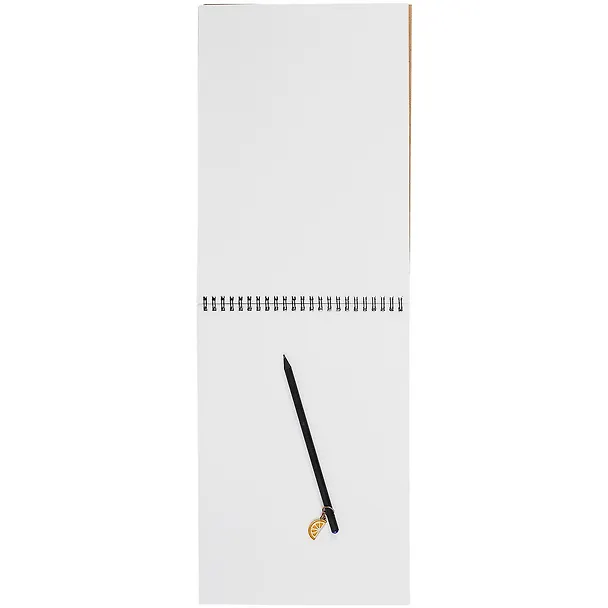 Скетчбук А4 40л "Coffee time", 120г/м2, обложка крафт картон, евроспираль 261482 — 2