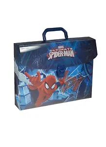 Папка-портфель А4 "Spider-man" замок, 1отд., печать на пластике, Disney