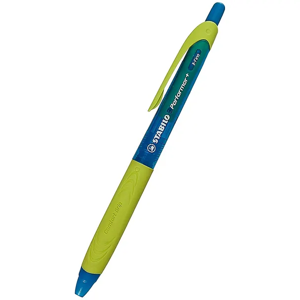 Шариковая ручка синяя автоматическая, Performer+, Stabilo, в ассортименте 238608 — 2