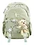 Рюкзак "Мишка" 44*30*12,5см, серо-зеленый, с игрушкой — 3018006 — 1