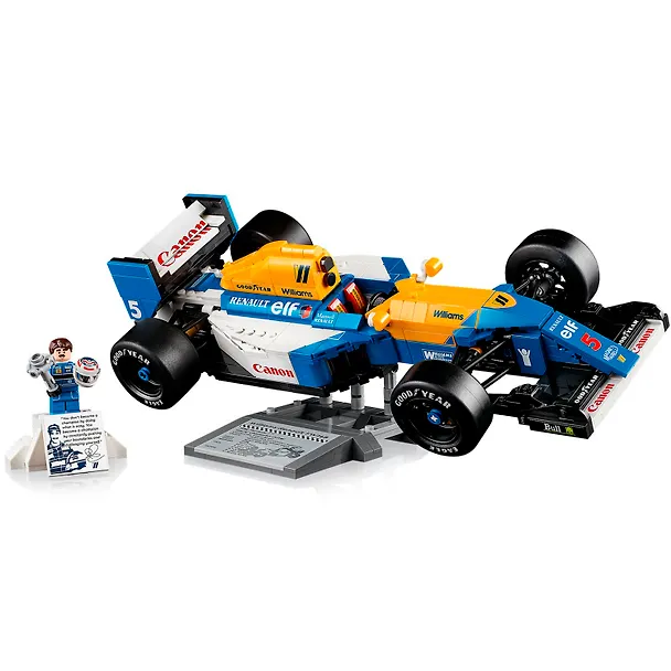 LEGO Icons: Гоночный автомобиль Williams Racing FW14B и Найджел Мэнселл, 799 деталей (10353) 3126521 — 6