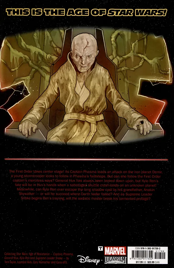 Книга Star Wars. Age Of Resistance. Villains (Том Тэйлор) — 2