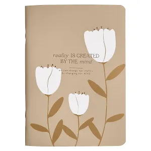 Тетрадь «April. Тюльпаны», 48 листов в клетку, тюльпаны, скрепка