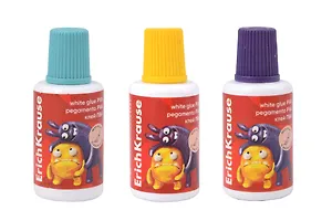 Клей ПВА 20мл "Jolly Friends" с кисточкой, Erich Krause