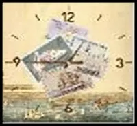Часы настенные из стекла (27811) (30х30) 2342707 — 1
