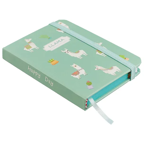 Записная книжка «Llama pattern» А6, 80 листов в клетку, в ассортименте 249400 — 2