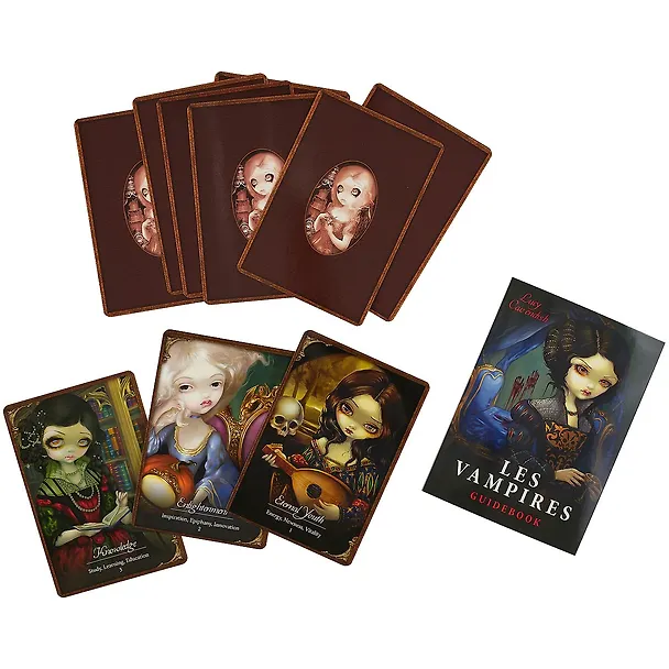 Книга Таро Аввалон, Les Vampires Oracle/ Оракул Вампиров (коробка) (TSA09/LV44) Lucy Cavendish () — 3