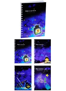 Тетрадь в клетку Hai Bin, Bottle of wish, 96 листов, в ассортименте