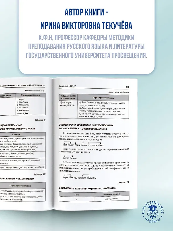 Книга ЕГЭ. Русский язык. Полный курс в таблицах и схемах для подготовки к ЕГЭ (Ирина Текучева) — 7