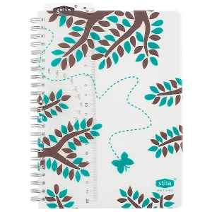 Тетрадь в клетку Stila, "Nature. Деревья", 96 листов