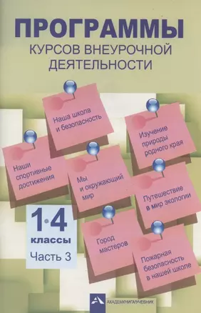 Программы по внеурочной деятельности. 1-4 классы. Часть 3. 2-е издание, дополненное — 2865876 — 1