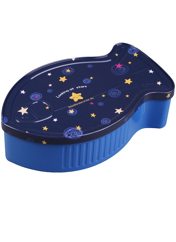 Шкатулка в форме рыбы Космос 13*10см (металл) 12-22120-TH-258 2591403 — 1